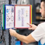 Зиден држач за каталог со 10 папки А3 формат - Image 2