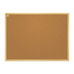 Corkboard in wooden frame 120x80