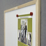 WHITE BOARD, MAGNETIC, 120x80cm WOODEN FRAME - Image 4