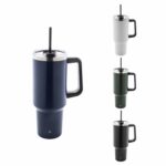 Еко чаша термос 1200мл, рециклиран инокс