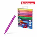 Acrylic markers with brush tip 12 colors ErichKrause